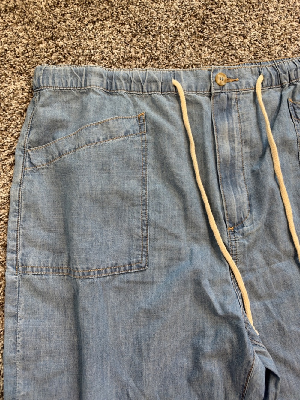 PAIGE Evann Pant in Silver Lake Size 33 NWT - Picture 5 of 9
